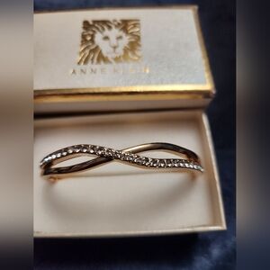 ANNE KLEIN, BRACELET, GOLD PLATED